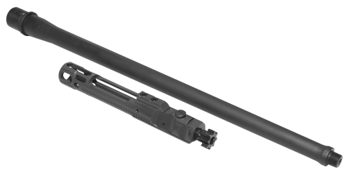 CMMG 57D0476 Replacement Barrel Kit with Bolt Carrier Group, 5.7x28mm 16.10" Threaded, Black, Radial Delayed Blowback, Fits AR-Platform