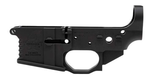 Black Rain Spec 15 Stripped - Lower Armored Black Cerakote