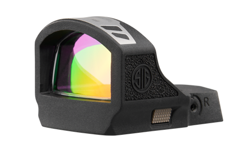 Sig Open Reflex Sight Romeo Rs - 6moa Red Dot Black