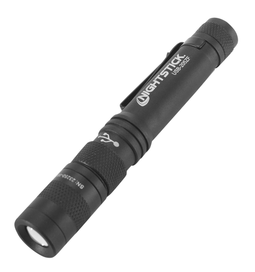 Nightstick Metal Usb Zoom - Focus Flashlight 200 Lumens