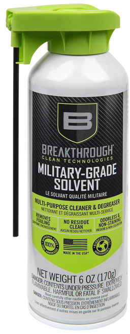 Breakthrough Military-grade - Solvent Aerosol 6oz Clear