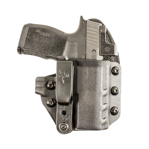 DeSantis Gunhide 206KA6VZ0 Uni-Tuk  IWB Black Kydex Belt Clip Fits Glock 19/19X/19 Gen5/23/32/45 Right Hand