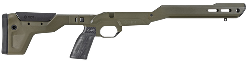 Mdt Chassis Hnt-26 Rem 700 La - Rh Folding Arca Cobalt Green