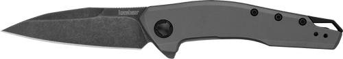 Kershaw 1815 Sanctum  EDC 2.98" Folding Wharncliffe Blackwash 8Cr13MoV SS Blade, Gray PVD Stainless Steel Handle