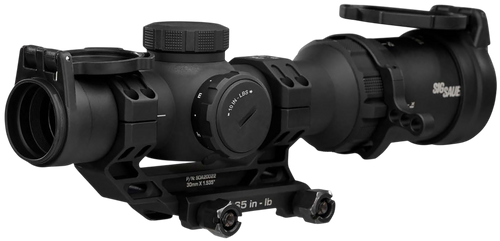 Sig Scope Tango Msr Compact - 1-6x24 Sfp 30mm Ill Bdc6 Black