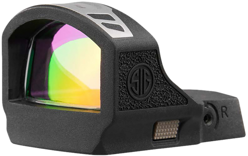 Sig Open Reflex Sight Romeo Rs - Red Circle Dot Black