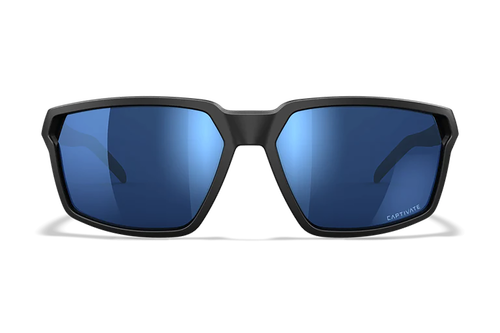 Wiley X AC6SRA09 Sierra  M/L Blue Mirror Lens Polycarbonate Matte Black Frame