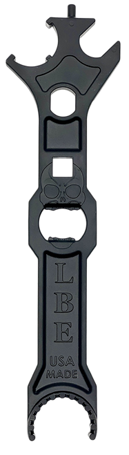 LBE Unlimited ARMTL Armorers Tool  Black 4140 Steel AR Platform Firearm AR-15 Compatible w/ AR15