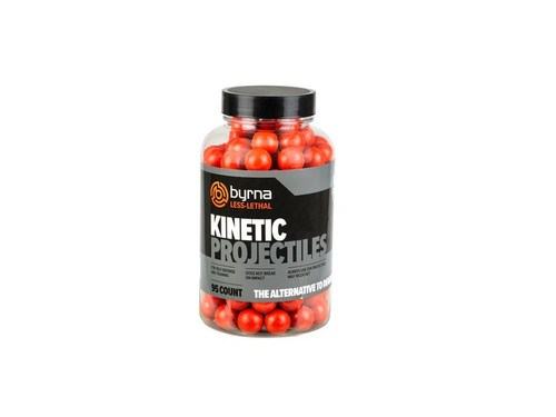 Byrna Kinetic Projectiles 95ct - Tub .61 Cal Fits Cl Launcher