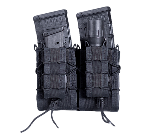 High Speed Gear 11DD02BK TACO Double Decker Black Nylon MOLLE Mount