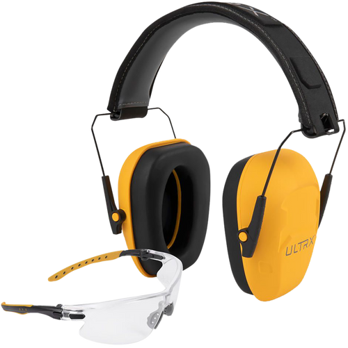 Allen 4156 Shield Ear & Eye Protection Combo 23 dB Yellow
