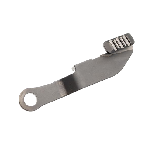 Tyrant CNC TDHCATSCLGREY Extended Slide Release  Springfield Hellcat Pro Matte Grey Steel Pistol