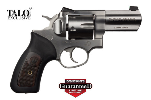 Ruger GP100 Wiley Clapp 10mm Stainless - TALO