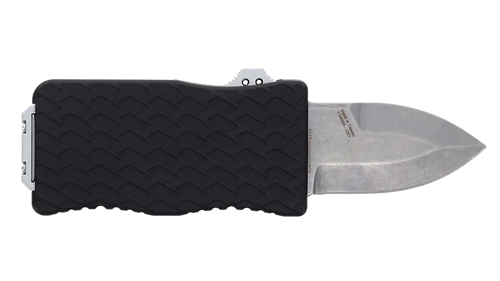Schrade Knife Uproar Mini D/a - Otf 1.9" Dagger Point Black/ss