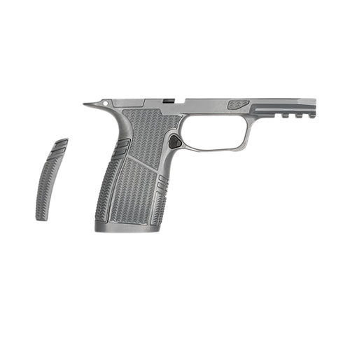 Tyrant CNC TDP365GRMMACROGREY Snub Nose Grip Module Grey Fits Sig P365