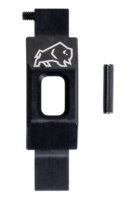 Tapco TAP22064  Trigger Guard Straight Black Aluminum For AR-15
