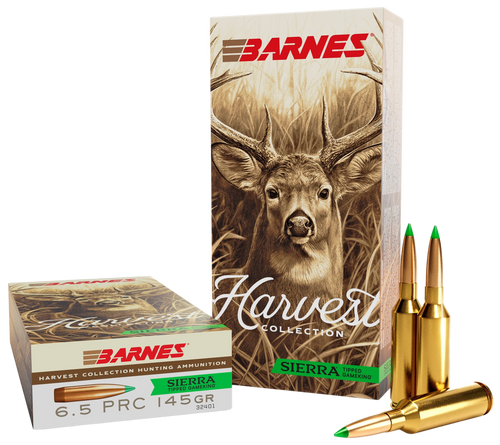 Barnes Harvest 6.5 PRC 145gr - Tipped Gameking 20rd 10bx/cs