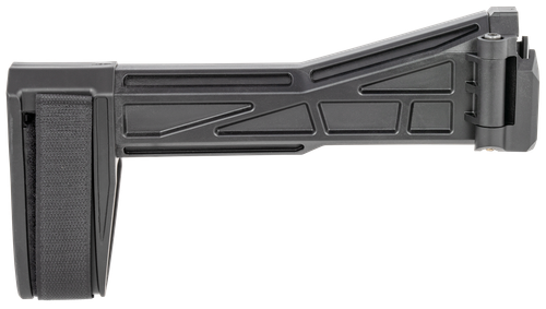 Sb Tactical Brace Cz Evo G2 - Side Folding Brace Black