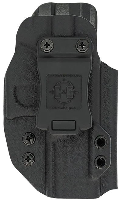 C&G Holsters 0526100 Covert  IWB Black Kydex Belt Clip Fits S&W Shield 9/40