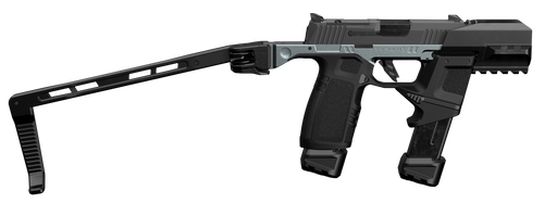 Tyrant CNC TDP365TWSGNMTL   Gunmetal Aluminum/Polymer Folding Fits Sig P365