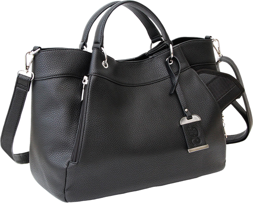 BDOG BDP-085     SATCHEL STYLE PURSE W/HLSTR  BLK