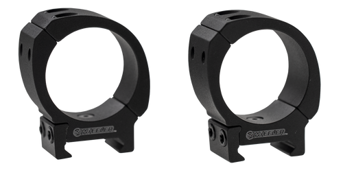 Wheeler 1133752 Sporter Scope Rings  Black 30mm High