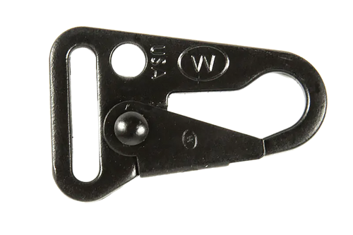 Blue Force Gear HK100  Sling Snap Hook Black Steel 1" Sling Loop