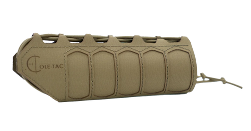 Cole-tac HG102 SD Handguard Wrap No Slots Coyote Brown Squadron 6.5" Long