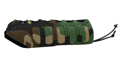 Cole-tac HG108 SD Handguard Wrap No Slots M81 Woodland Squadron 6.5" Long