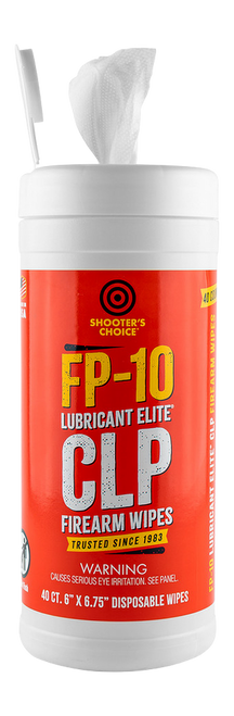 SHOOTERS SHF-40C-FP10 FP-10 LUBRICANT ELITE WIPES