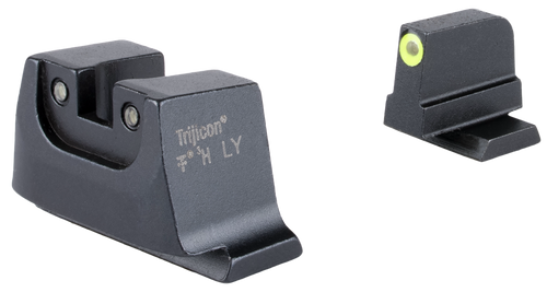 Trijicon SA240C601149 Suppressor/Optic Height Sights  Green/Tritium Yellow Outline Front Sight-Green/Tritium Black Outline Rear Sight Smith & Wesson M&P C.O.R.E./ M&P M2.0
