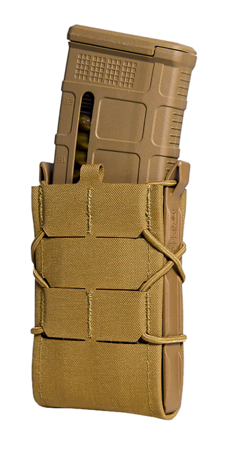High Speed Gear 24TA00CB TACO Gen 2 Coyote Brown Nylon Laminate MOLLE Mount Rifle