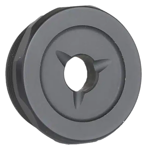 Jk Armament JK155PROEC30 Pro Flash Reducer End Cap 30Cal 1.375"x24 Ti6AL4V Titanium Black