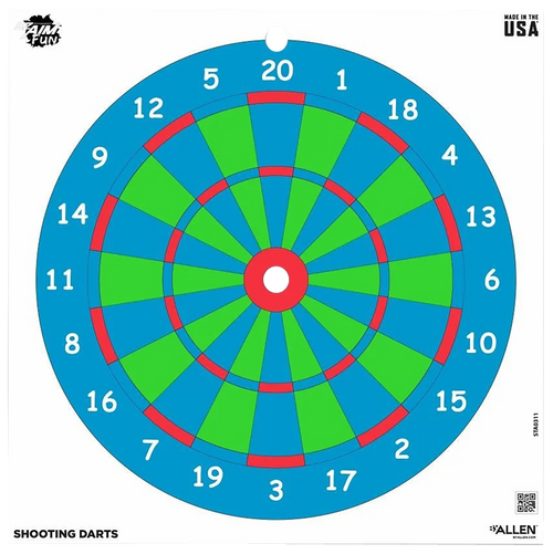 EZ-Aim 15640 Triggering More Fun  Wall Paper Handgun Works w/Handgun/Shotgun/Airsoft Gun/BB Guns/Pellet Gun 12 x 12 Multi-Color 9 Pack