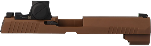 Sig Sauer 8901571 P320 ROMEO-X 9mm Luger Coyote Brown Serrated Slide