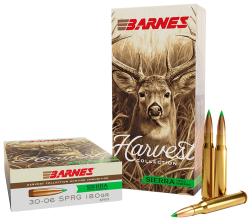 Barnes Harvest 30-06 Sprng - 180gr Tipped Gameking 20rd