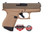 Glock Pistol - 43 - 9mm - Cerakote Davidson's Dark Earth & Patriot Brown - ACG-00858