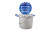 Frankford Arsenal  Quick-N-Ez Rotary Sifter Kit 3.5 Gallon Gray Plastic Bucket -  507565