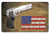 Tekmat Armorers Bench Mat - 11"x17" 2nd Ammendment