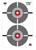 Birchwood Casey Eze-scorer, Bir 37061 Eze-scorer 12x18 Dbl Bullseye      100pk
