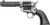 E.m.f. Gamblers Royal .357mag - 4.75" Bi-tone Black Wood Grips