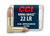 CCI Mini-Mag .22 long rifle 40 Grain Copper-Plated Round Nose, has 100 rounds per box, manufactured by CCI.