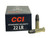 CCI .22 long rifle 40 Grain Lead Round Nose, has 50 rounds per box, manufactured by CCI.