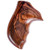 This is a pair of Taurus grips for the Public Defender revolver. Made from walnut these grips feature the Taurus logo.