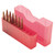 Case Of 24 J-20 Series Small Rifle Ammo Box - 20 Round - Clear Red
