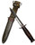 WWII US M3 Fighting Knife Blade Utica Marked With Scabbard