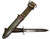 WWII US M3 Fighting Knife Blade Utica Marked With Scabbard