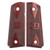This is a pair of 1911 grips for the Officer's (Compact) 1911 frame (Colt and many other ambidextrous cut 1911 clones). Made in the double diamond checkered design, these rosewood grips come with the U.S. marking for a original look and feel.