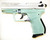 Walther PK380 .380 acp. This model has an Angel Blue polymer frame with a cerakote slide. USED

This firearm is in excellent condition. The cerakote is a little dirty from use.
