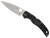 Spyderco C244PBK Native Chief Lightweight 4.02" Folding Plain Stonewashed CTS BD1N SS Blade/Black Textured FRN Handle Includes Pocket Clip